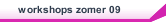 workshops zomer 09